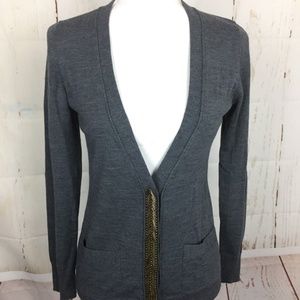 Banana Republic Sweater SZ S Cardigan Pockets A42
